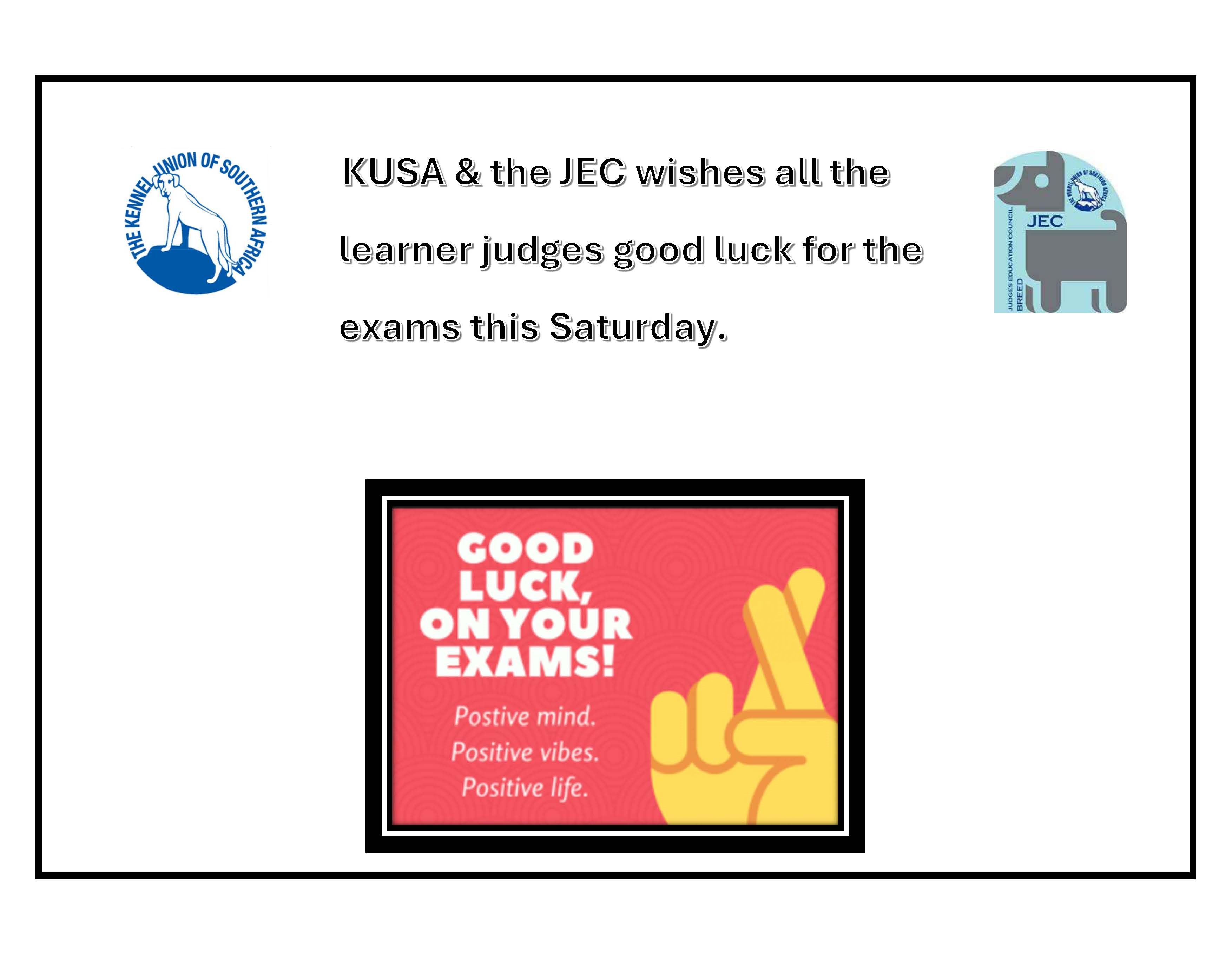 Good Luck wishes for Exams