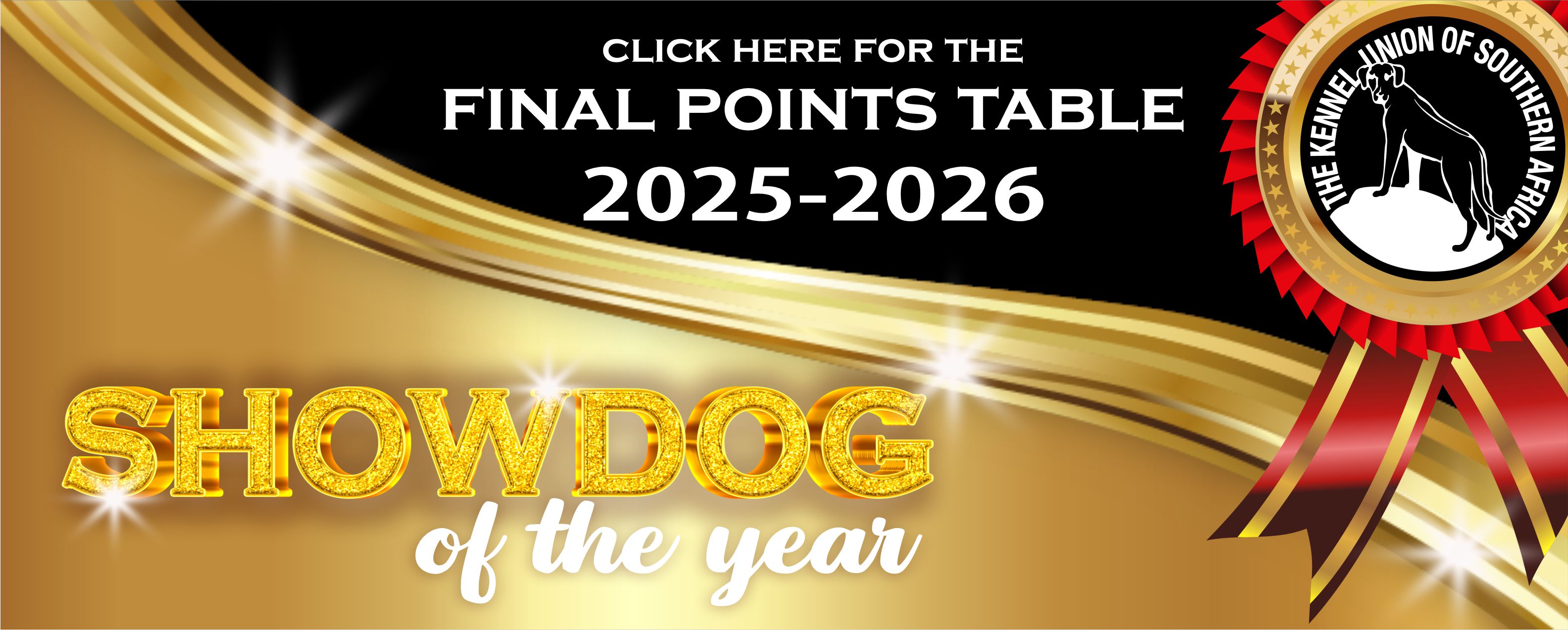 Final Points Table banner 25 26